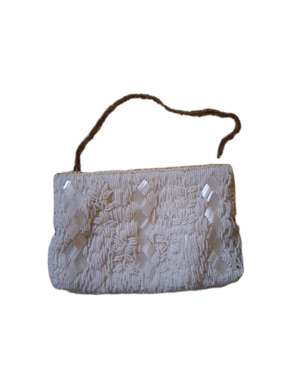 Vintage Du-Val Hong Kong Beaded Clutch Bag